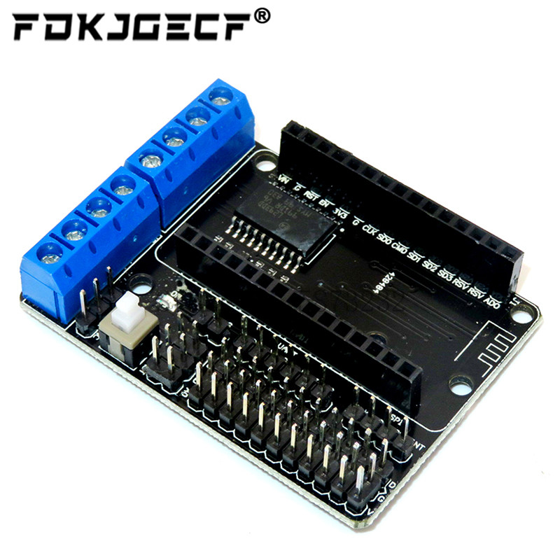 Esp8266 Nodemcu Board - L293D para ESP8266 ESP-12E módulo puente