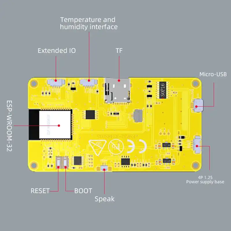 Home Automation With Arduino - Módulo de Pantalla LCD Inteligente ESP32-3248S035