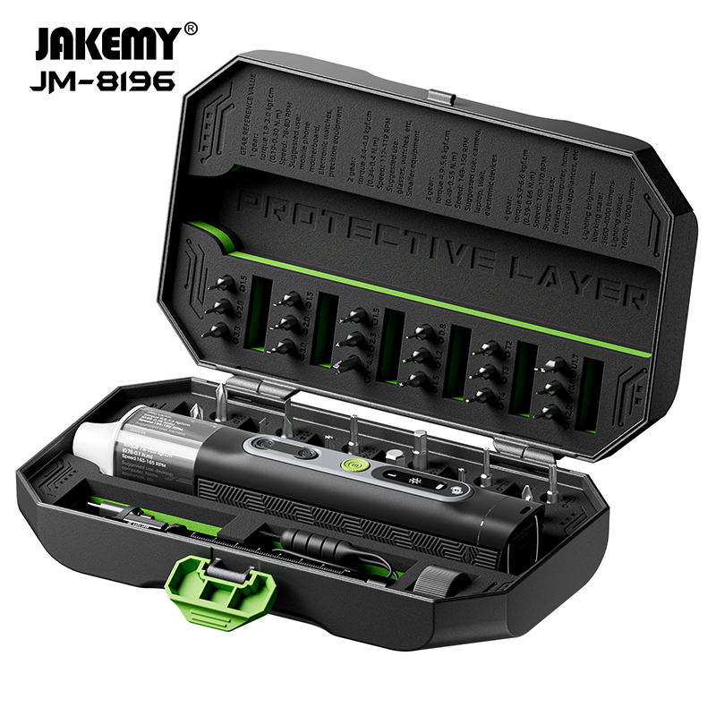 Home Automation System Diy - JAKEMY JM-8196 Juego de destornilladores magnéticos