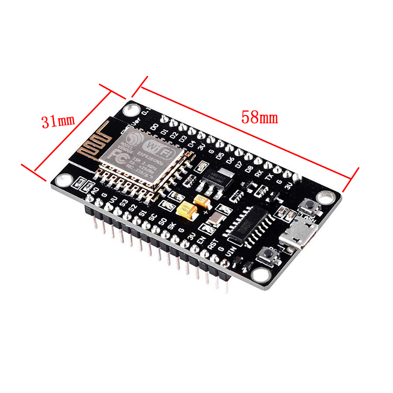 Módulo inalámbrico NodeMcu v3  - Esp8266 Nodemcu Board reseña y precio