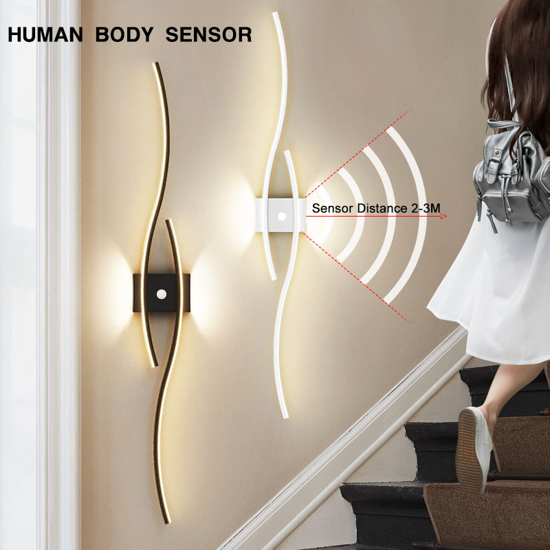 Luces LED de Pared con Sensor  - Motion Sensor Pir Wired reseña y precio
