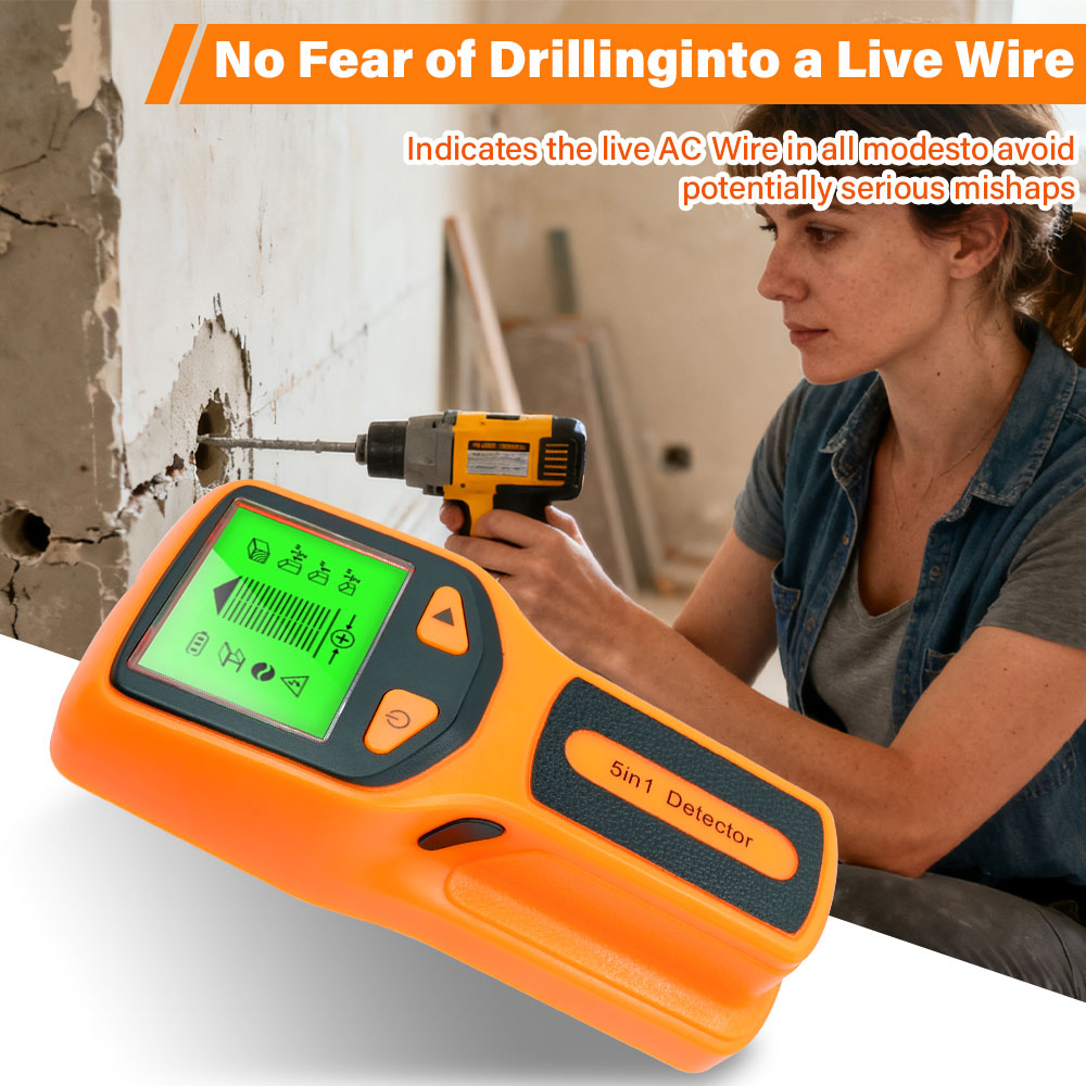 Nuevo Detector de pared 5 en 1 - Water Leak Detector Wired reseña y precio