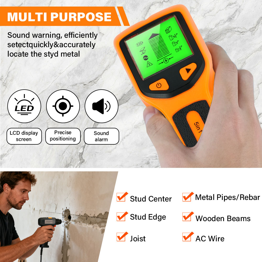 Nuevo Detector de pared 5 en 1 - Water Leak Detector Wired reseña y precio