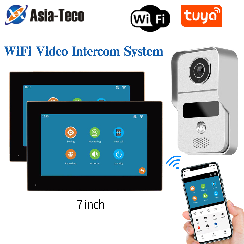 1080P 7 pulgadas WiFi Video in - Smart Doorbell Wired reseña y precio