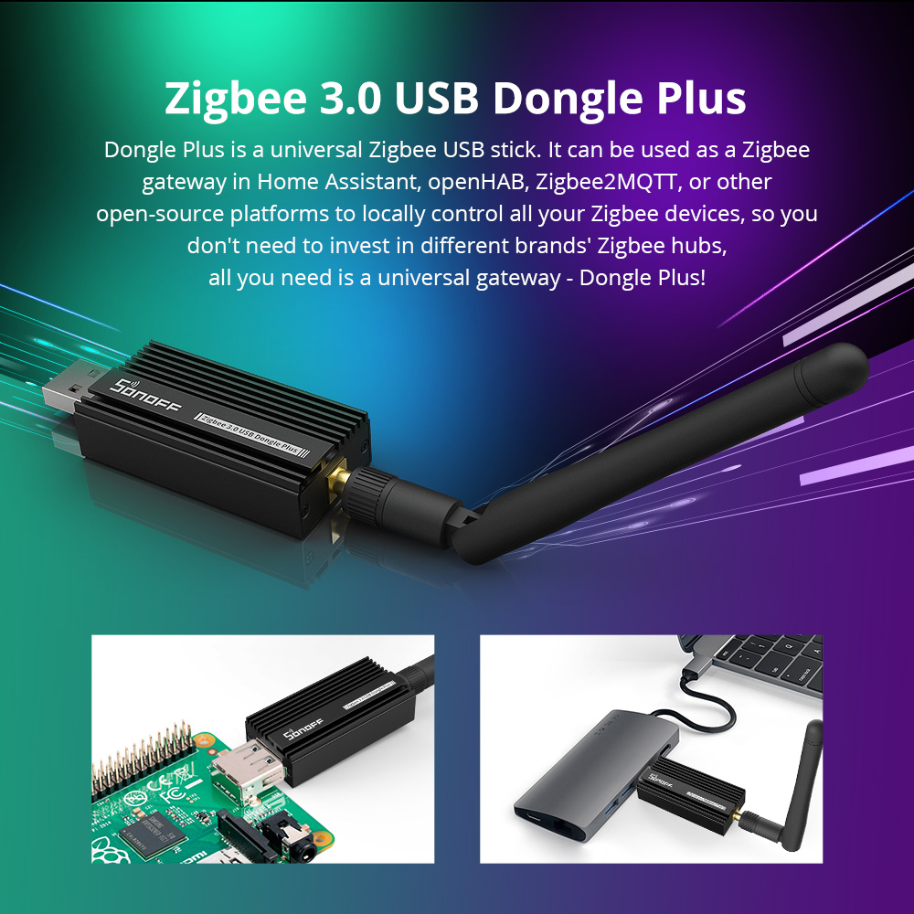 SONOFF Zigbee Dongle-E 3,0 USB - Zigbee Coordinator Stick reseña y precio