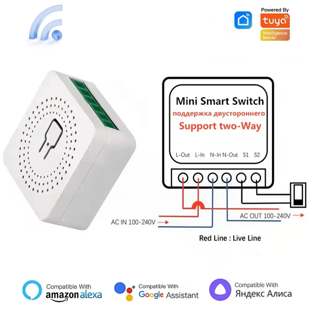 Interruptor inteligente WiFi d - Home Automation Diy reseña y precio
